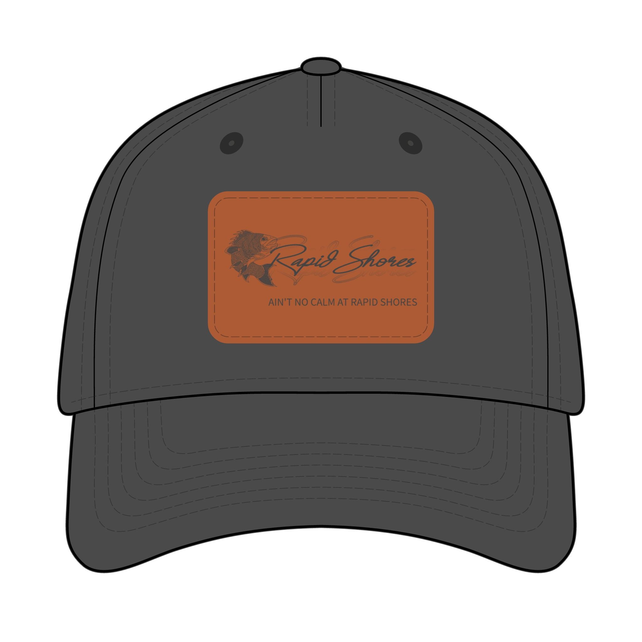 Rapid Shores Leather Patch Baseball Cap