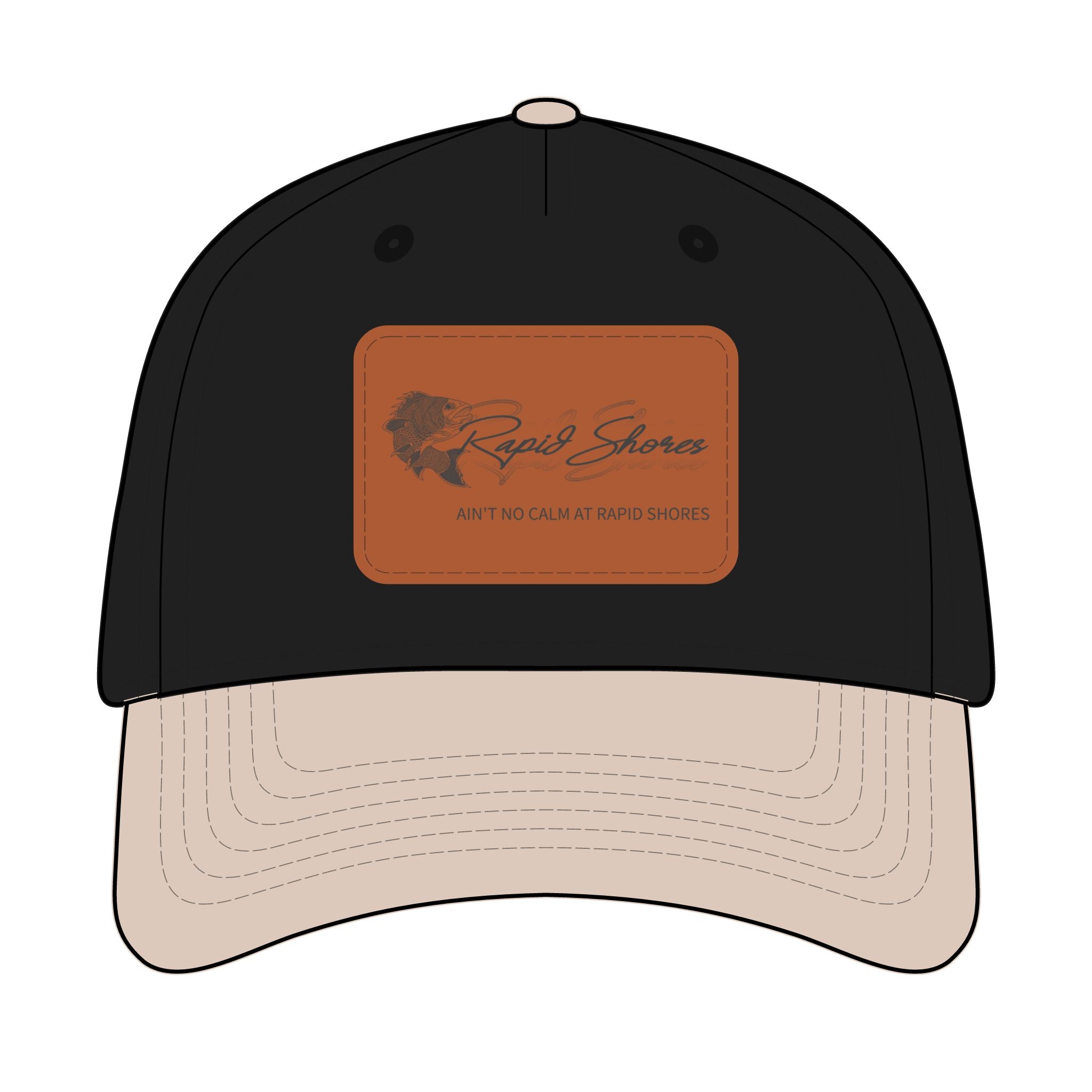 Rapid Shores Leather Patch Baseball Cap