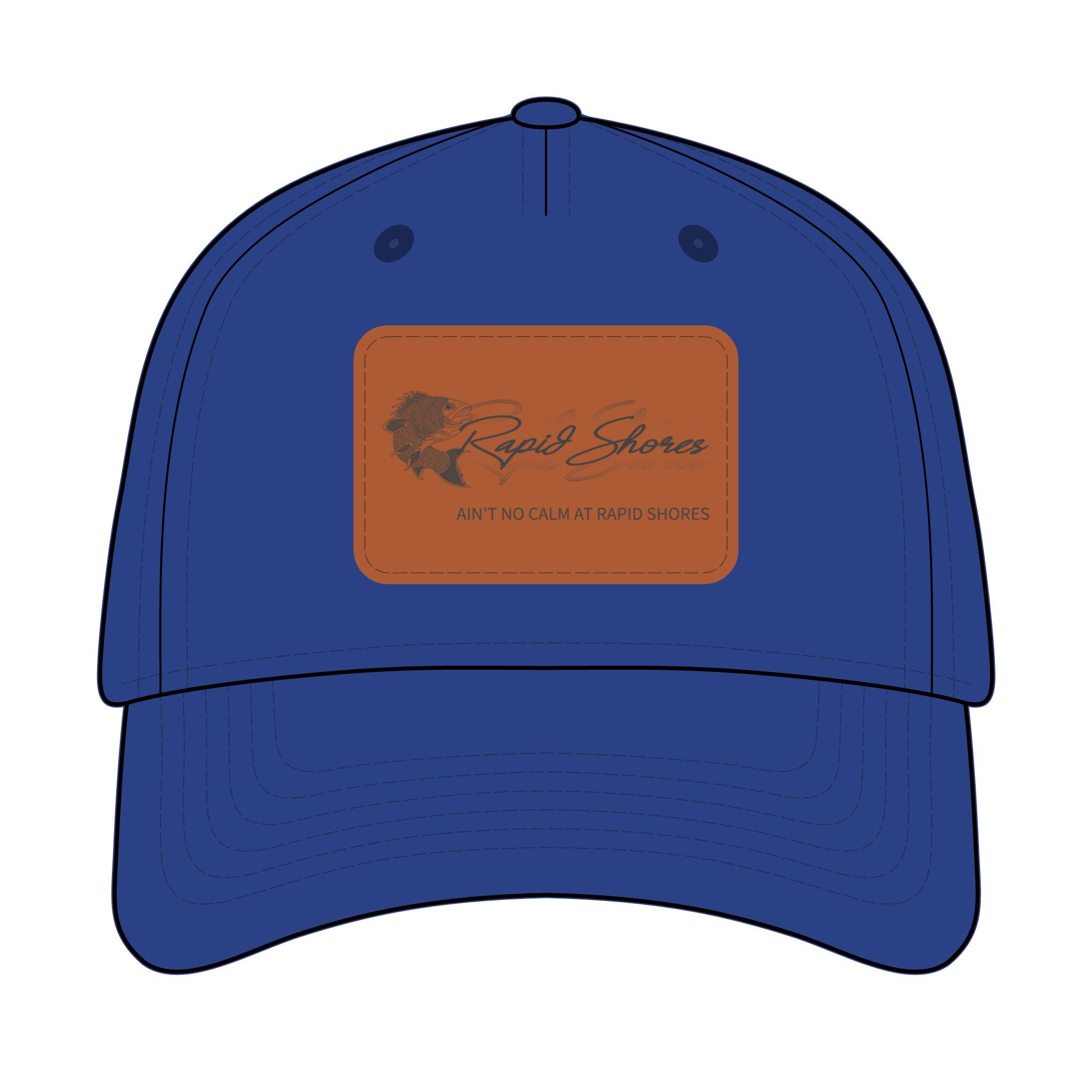 Rapid Shores Leather Patch Baseball Cap