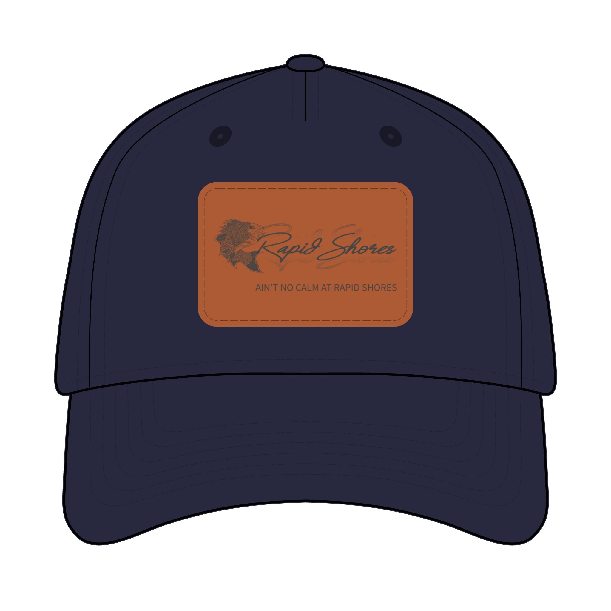 Rapid Shores Leather Patch Baseball Cap