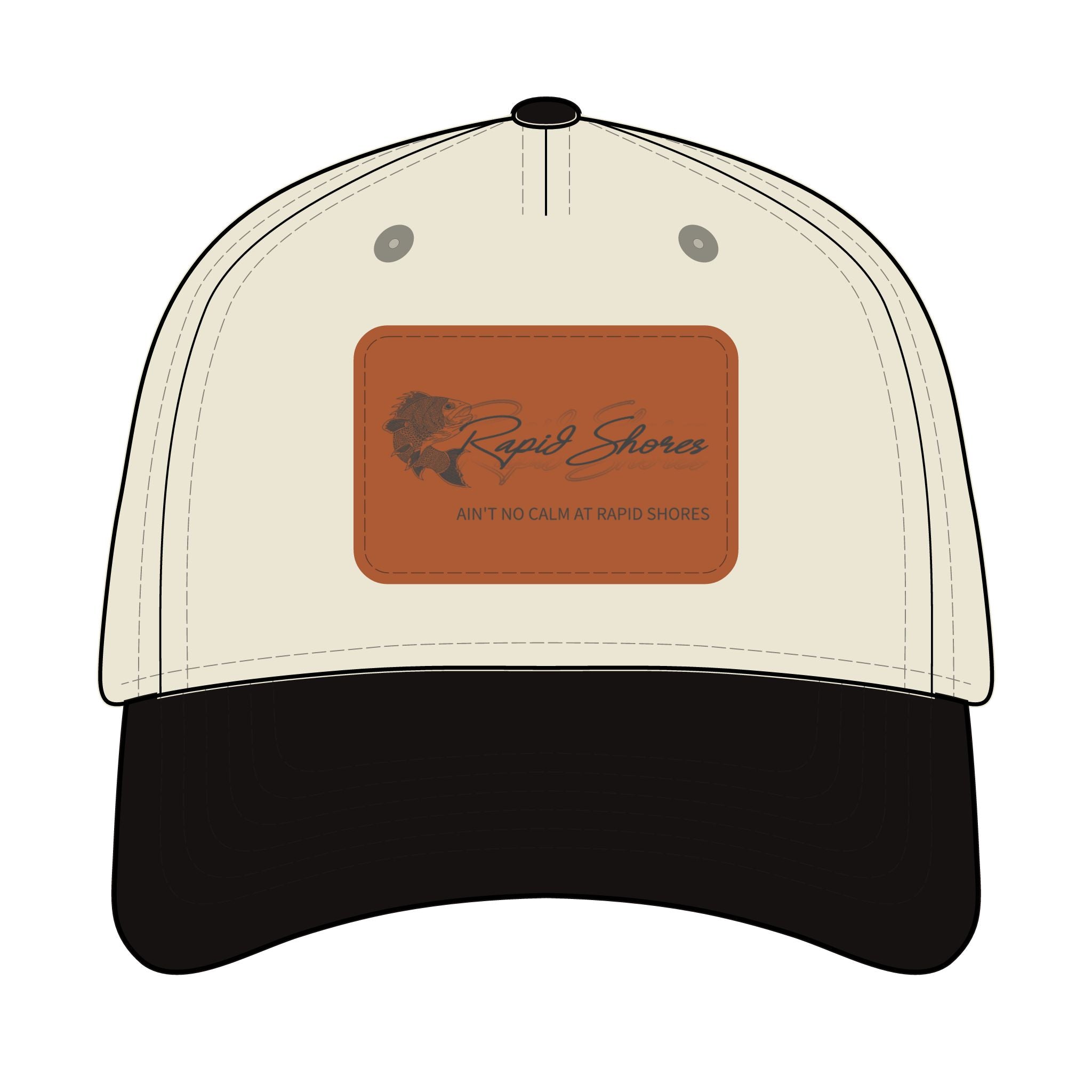 Rapid Shores Leather Patch Baseball Cap