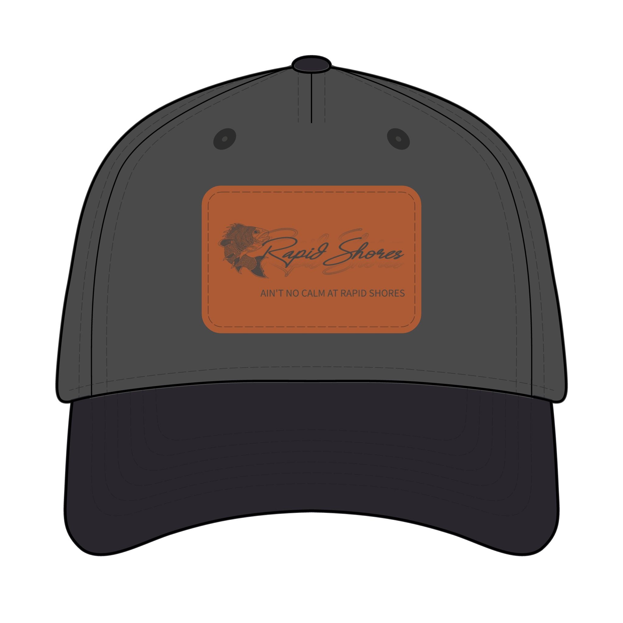 Rapid Shores Leather Patch Baseball Cap
