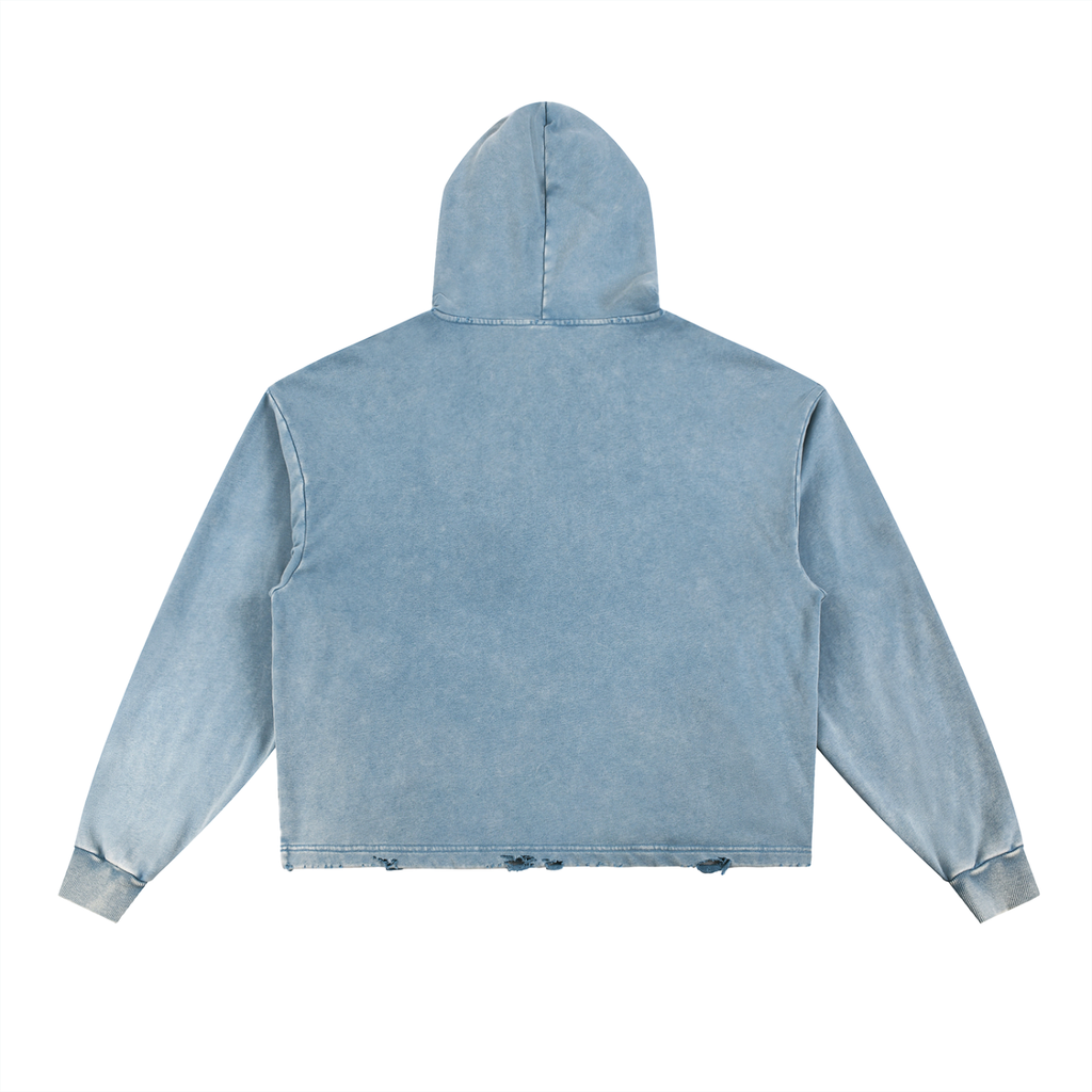 Vintage "Washed Tide" Hoodie