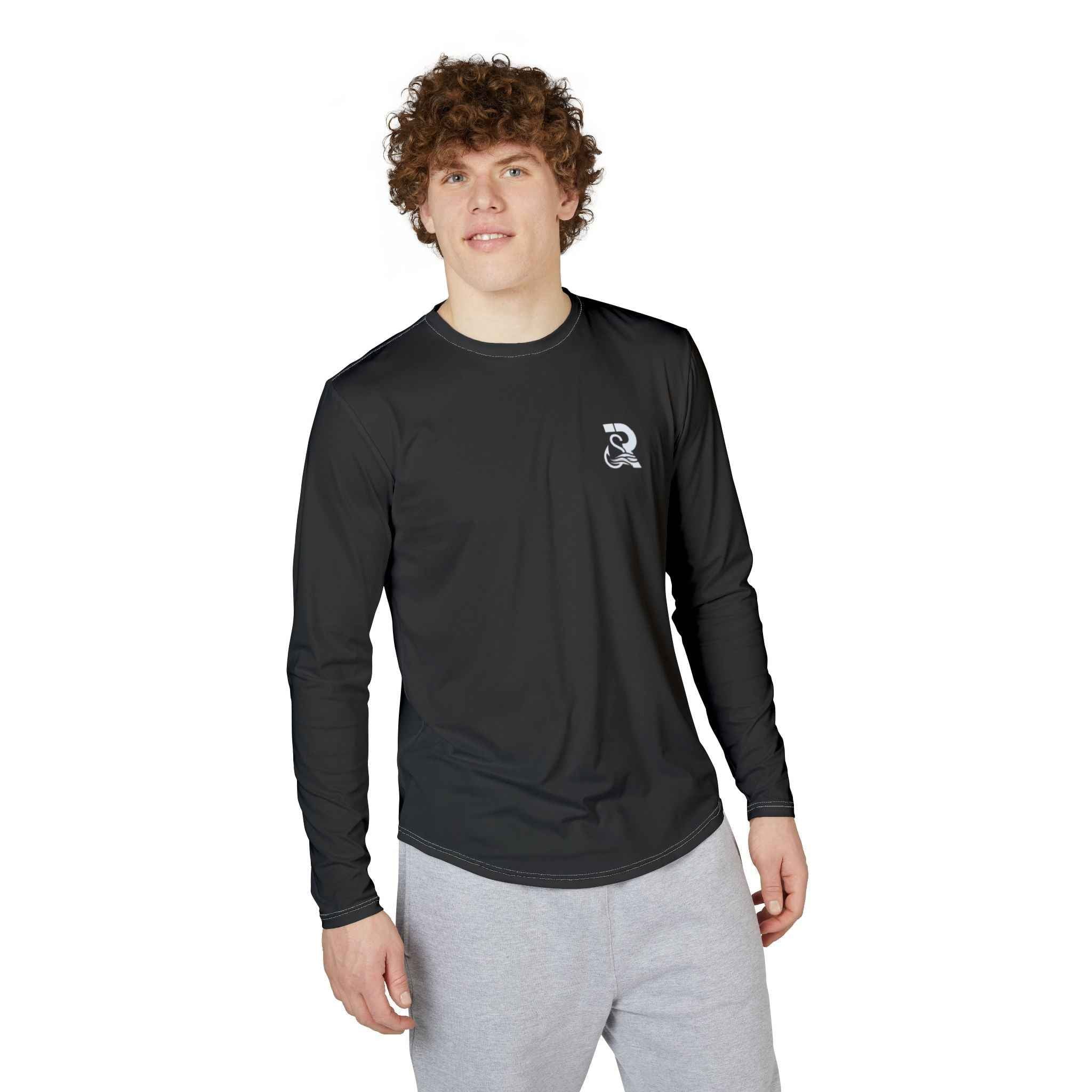 Copy of Men's UV Long Sleeve Shirt — Rapid Shores Logo Performance Sun Protection