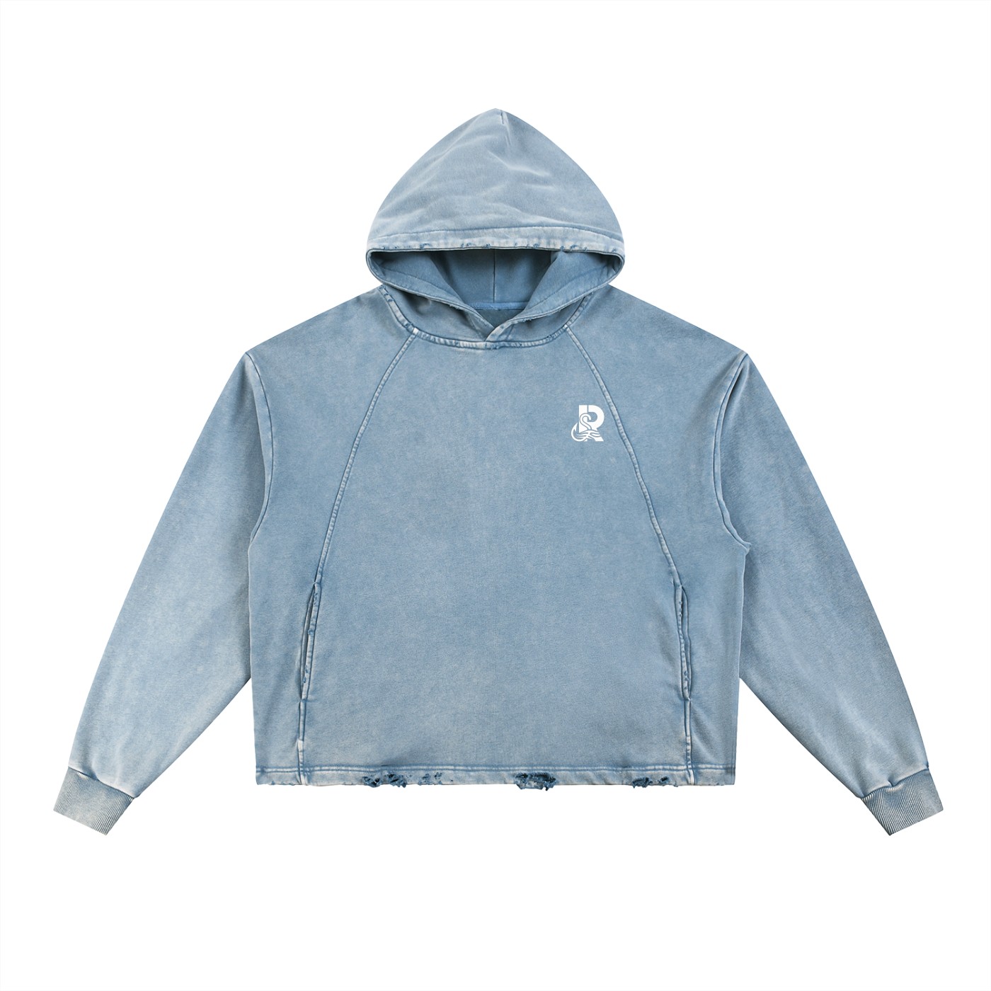 Vintage "Washed Tide" Hoodie