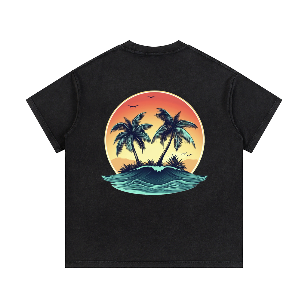 Vintage "Palm Trees" Shirt